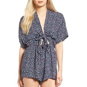 Rails Minka Tie Front Romper